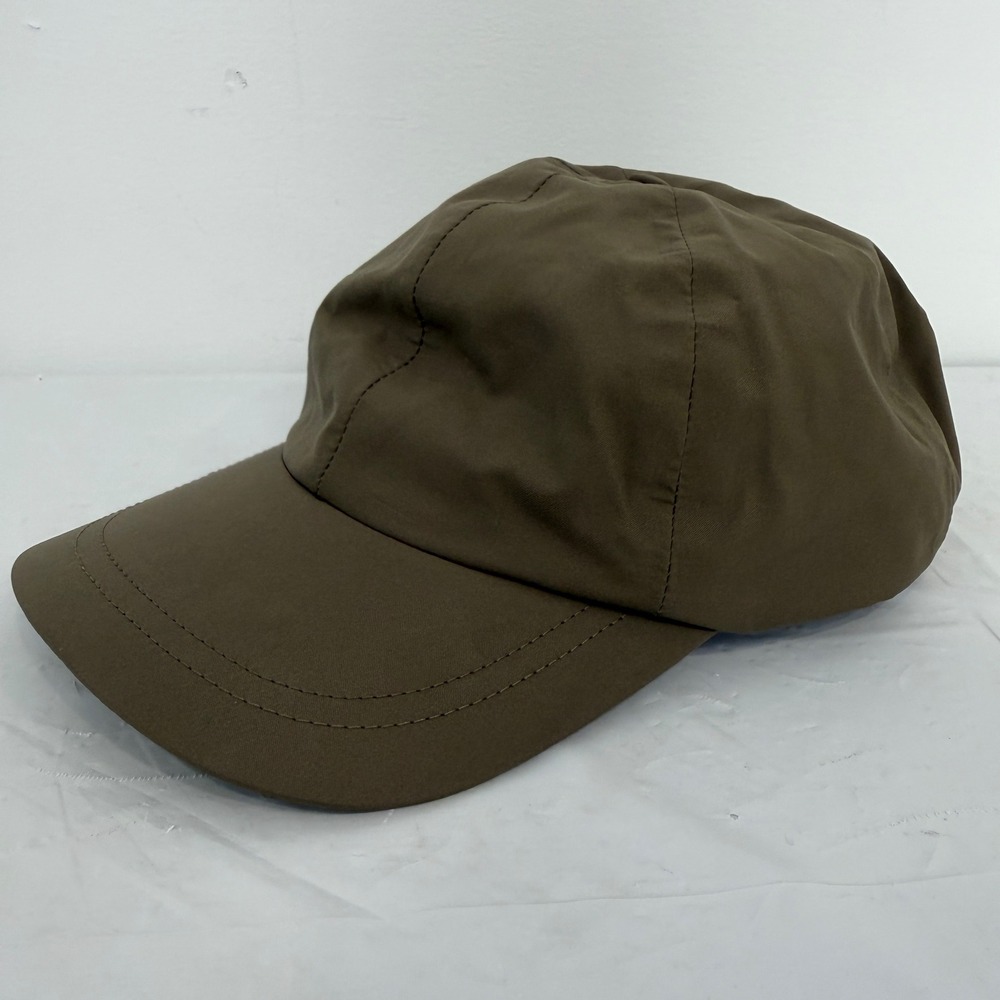 LL Bean Gore-Tex Baseball Cap Mens OSFA Olive Brown Waterproof Hat 0TF86